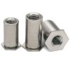 Factory Direct Supply Press-Fit Threaded Standoffs with Open End